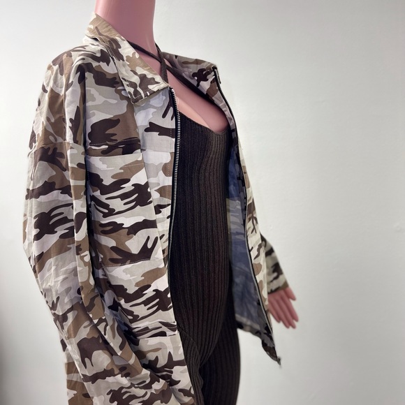 Camo oversized jacket - Picture 2 of 4